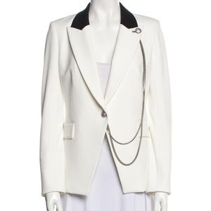 SOLD on Mercari - Veronica Beard Fergus Chain Blazer Jacket in White